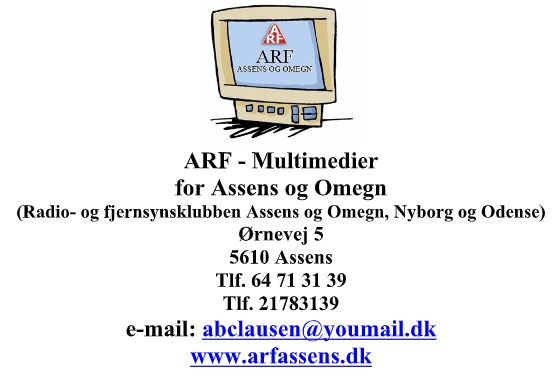 ARF – Multimedier for Assens og Omegn (Radio- og fjernsynsklubben for Assens og Omegn, Nyborg og Odense)